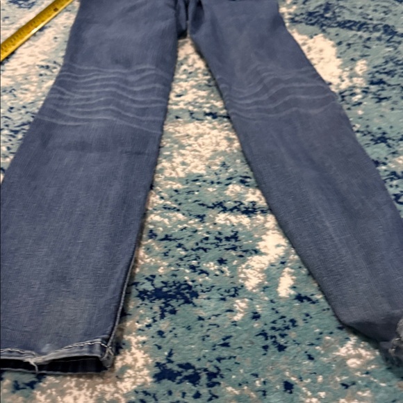 Miss Me Blue Denim Bootcut Jeans with Black & Silver Embroidered Pockets - Picture 9 of 9